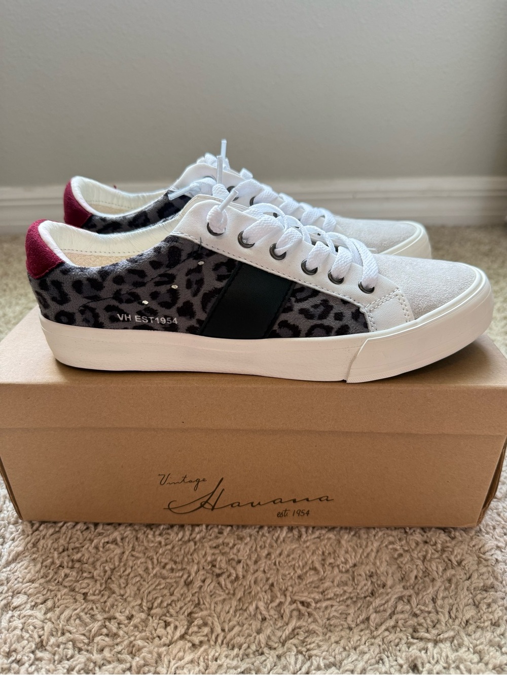 Vintage Havana Cheetah Shoes NIB
